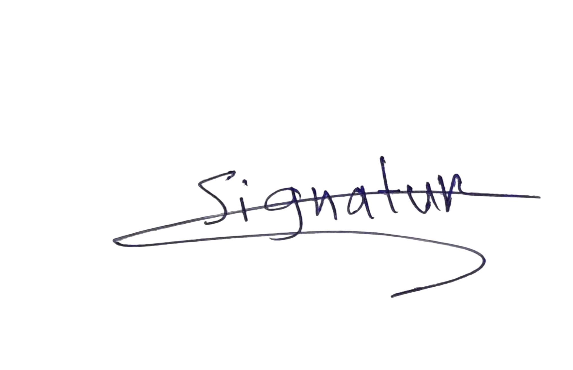 signature background removed 