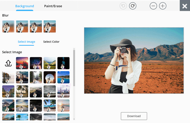 Remove background images in bulk with slazzer